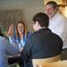 Isalita owner Adam Baru  laughs as he chats with diners at the restaurant in downtown Ann Arbor.  Melanie Maxwell I AnnArbor.com